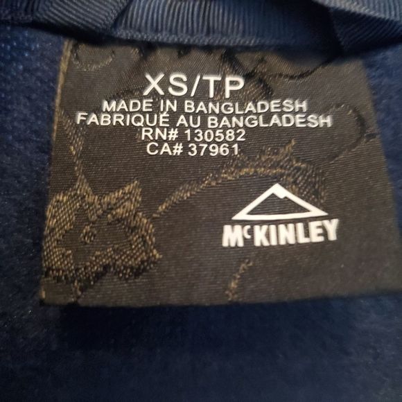 McKinley XS Rubin Fleece Knit Jacket NWT - Picture 9 of 9
